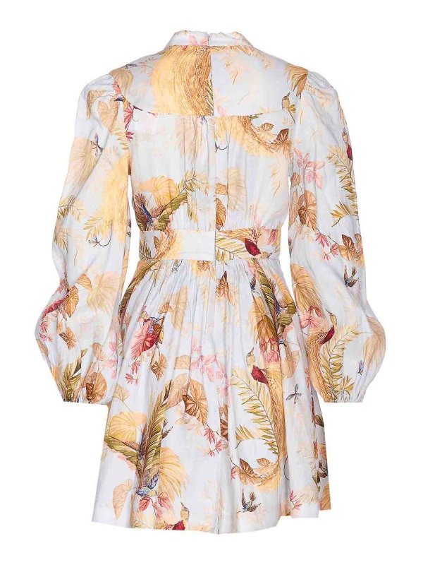 ZIMMERMANN: Knielange Kleider online - Knielanges Kleid - Bunt