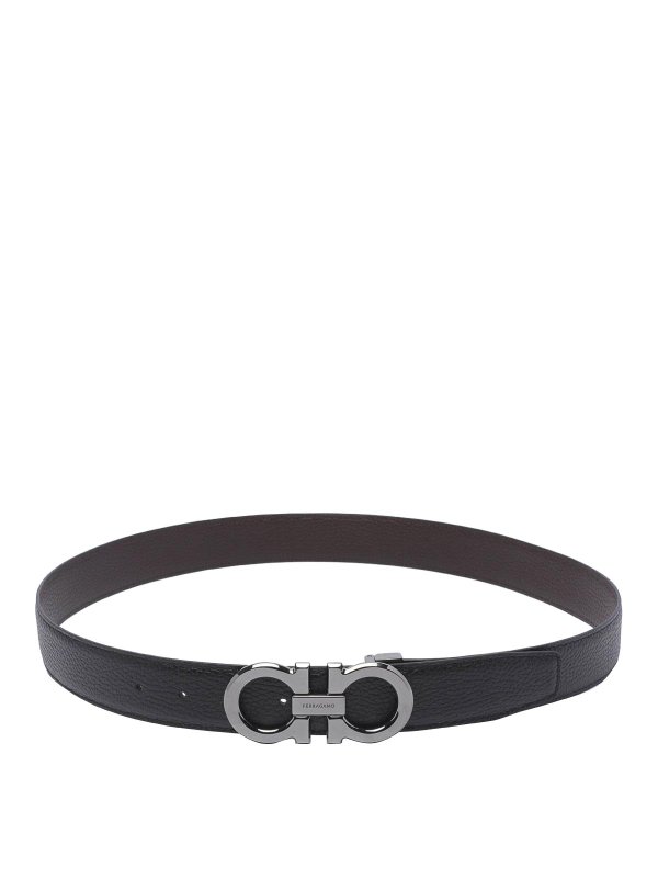 FERRAGAMO: ベルト - ベルト - 黒