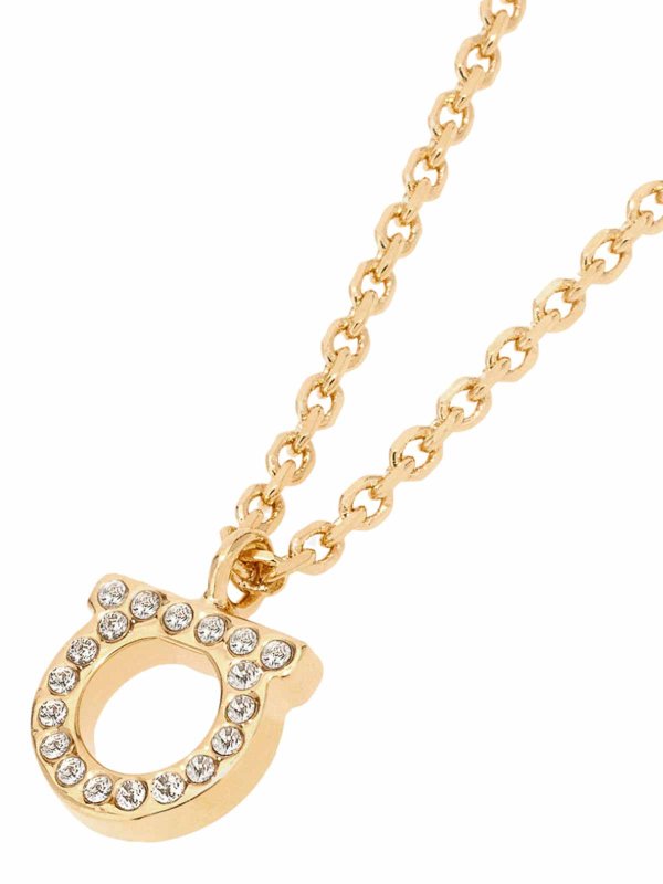 The Best Shops FERRAGAMO: Necklaces & Chokers - Gancini Necklace