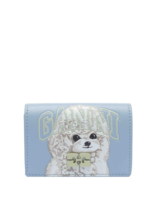 GANNI: Lllaveros - Llavero - Azul