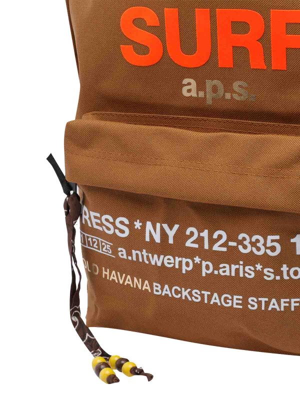 バックパック - ベージュ shop online: APRES SURF