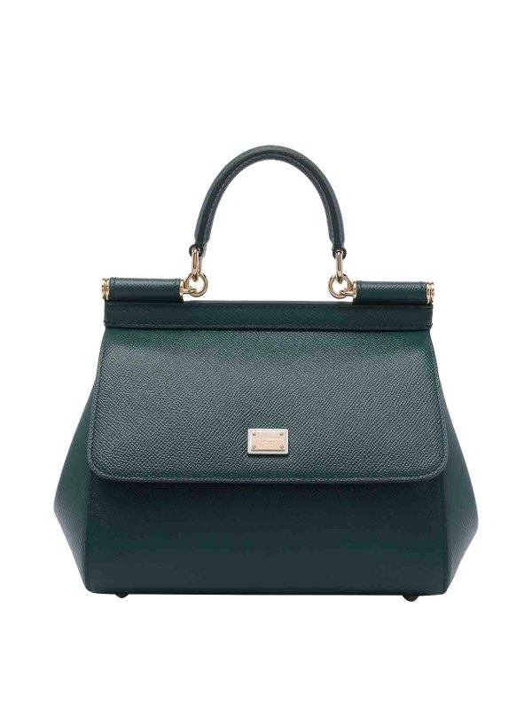 DOLCE & GABBANA: Sacs à main - Sac Cabas - Vert