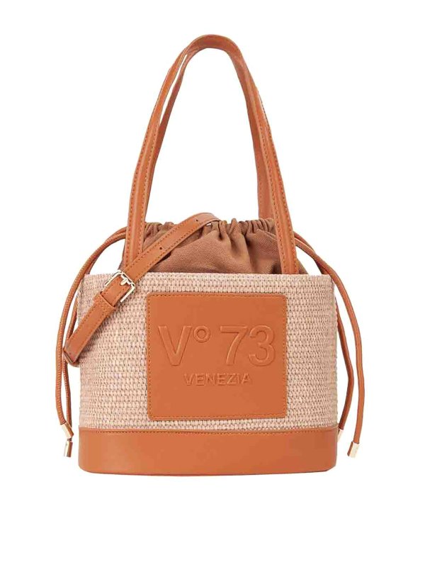 v°73: トートバッグ - トートバッグ - ブラウン