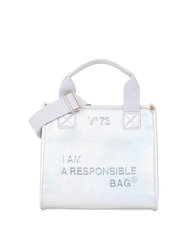 v°73: トートバッグ - トートバッグ - 銀