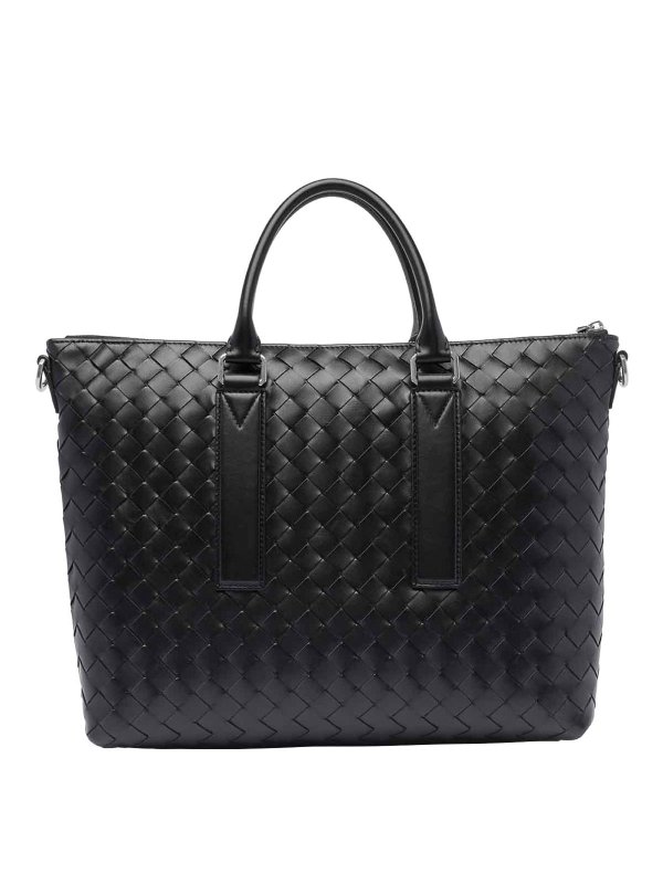 The Best Shops BOTTEGA VENETA: ラップトップケース＆ブリーフケース - ラップトップバッグ/ブリーフケース - 黒