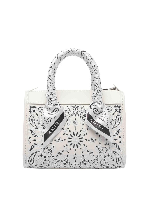 The Best Shops AMIRI: Handtaschen - Shopper - Weiß