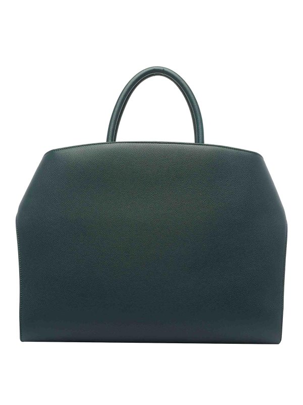 The Best Shops FERRAGAMO: Sacs à main - Sac Cabas - Vert