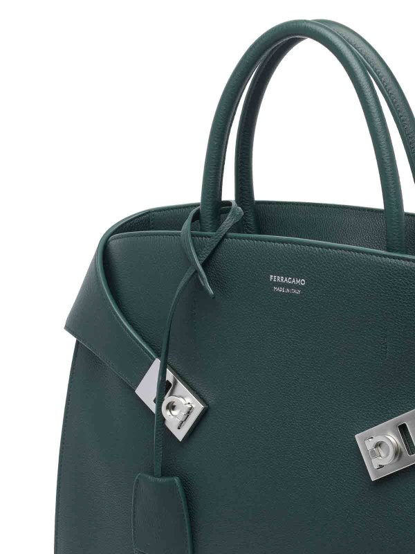 Sac Cabas - Vert shop online: FERRAGAMO