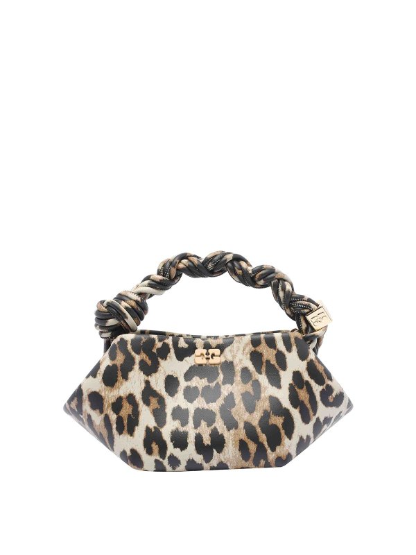 GANNI: トートバッグ - トートバッグ - ブラウン