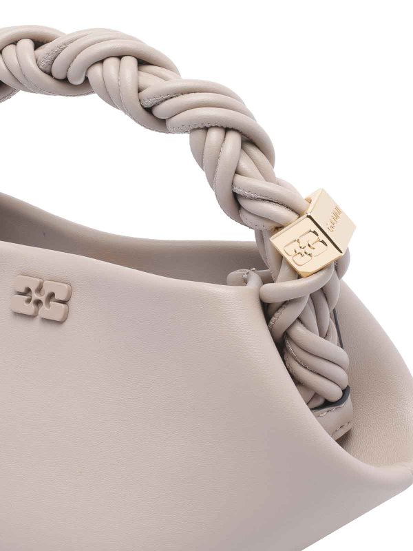 Borsetta mini bou grigio di ostrica shop online: GANNI