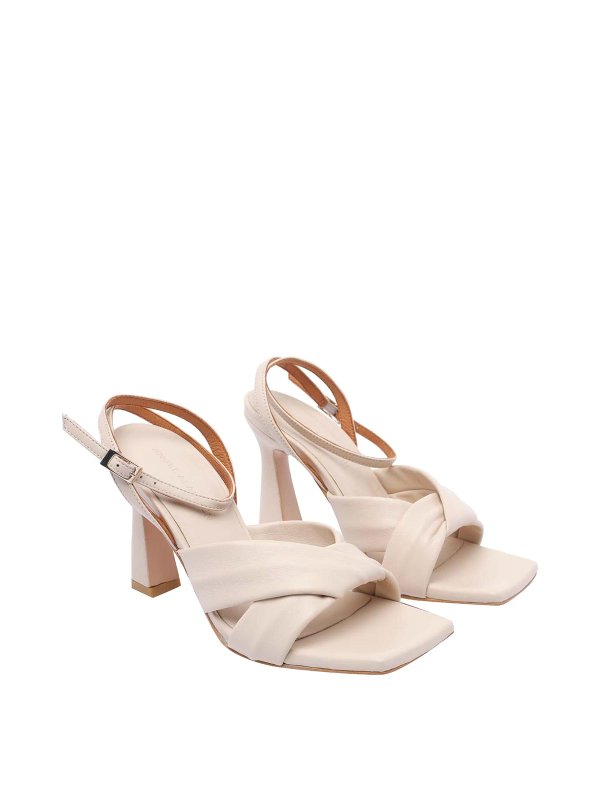 サンダル・ミュール ANGEL ALARCON DREAM FLAME SCARLET PUMP SANDALS Angel Alarcon Dream Flame Scarlet Pump Sandals | 25073077RIVORY