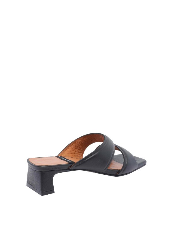 The Best Shops ANGEL ALARCON: court shoes - Black Pump Sandals