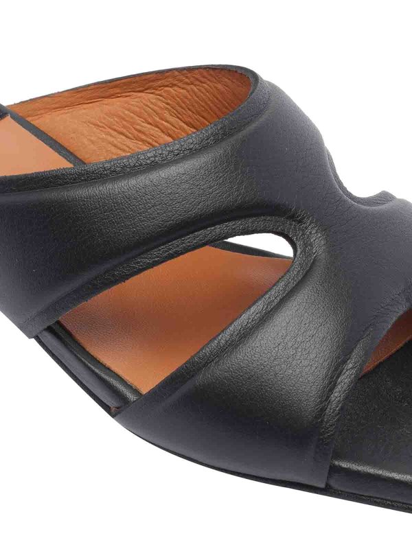 Black Pump Sandals shop online: ANGEL ALARCON