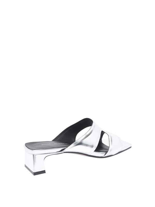 The Best Shops ANGEL ALARCON: パンプス - パンプス - 銀