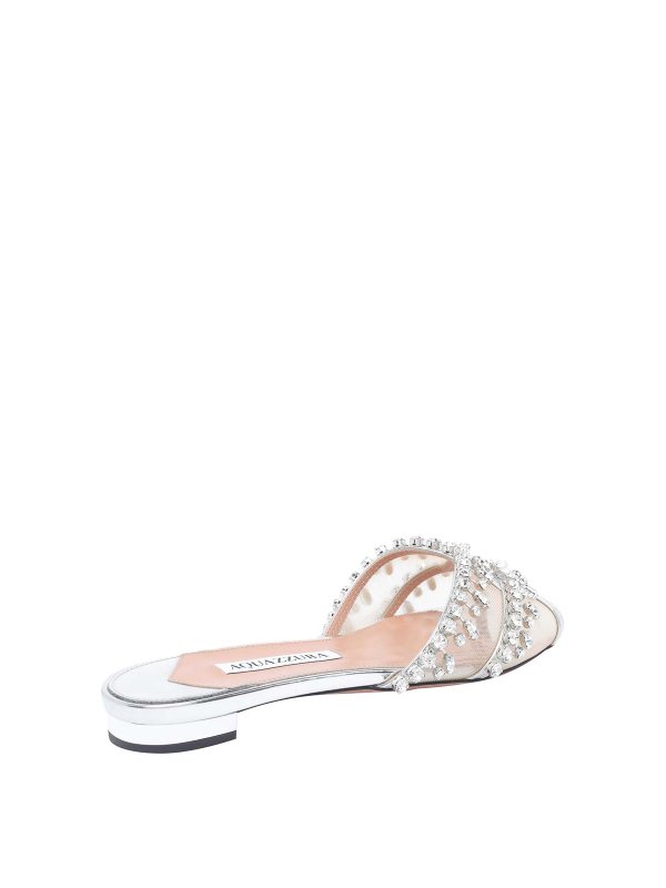 The Best Shops Aquazzura: サンダル - サンダル - 銀