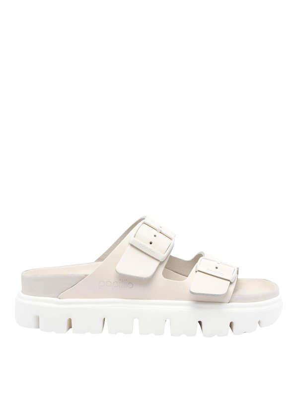 BIRKENSTOCK: サンダル - サンダル - 白