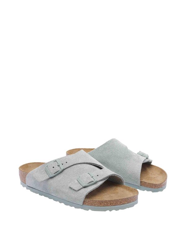 BIRKENSTOCK: sandals online - Light Blue Zurich Sandals