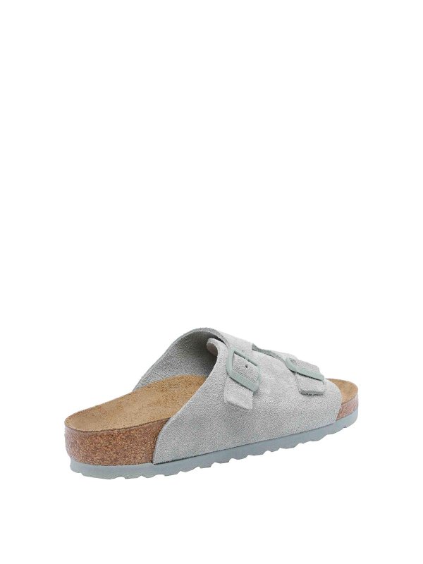 The Best Shops BIRKENSTOCK: sandals - Light Blue Zurich Sandals
