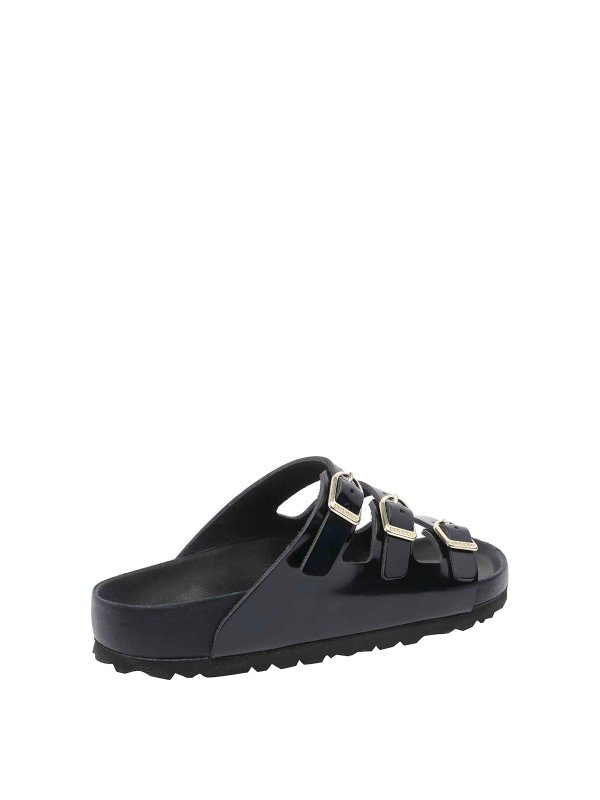 The Best Shops BIRKENSTOCK: flat shoes - Black Florida Dbuckle