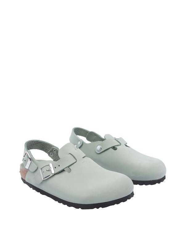 BIRKENSTOCK: Mules online - Mules - Vert