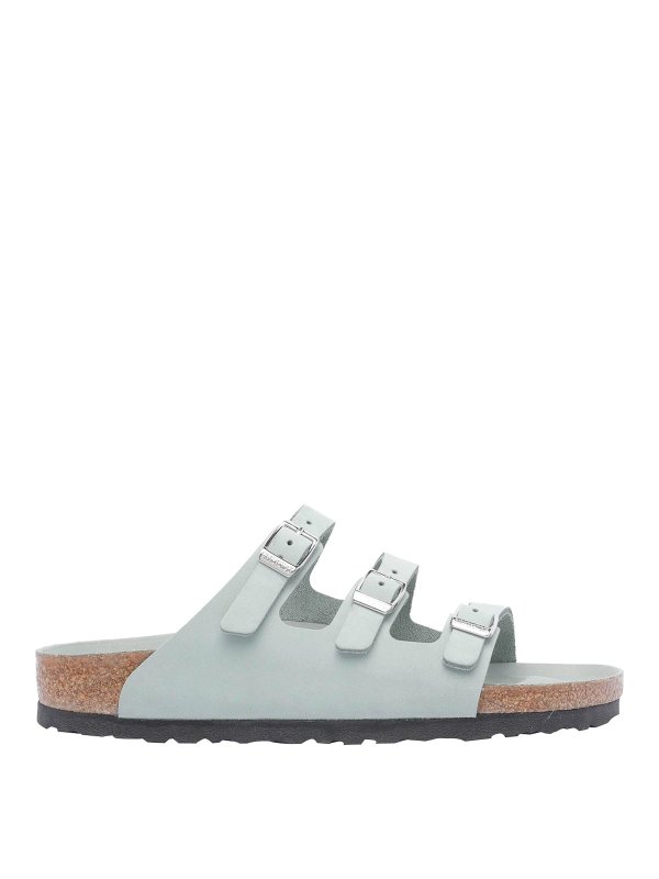 BIRKENSTOCK: Sandalen - Sandalen - Grün