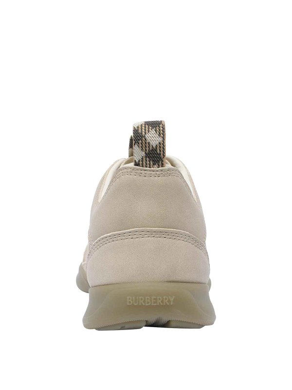 Beige Matrix Sneakers shop online: BURBERRY