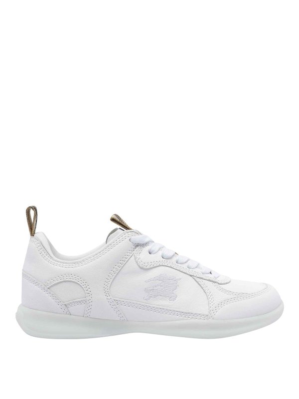 BURBERRY: Chaussures de sport - Baskets - Blanc