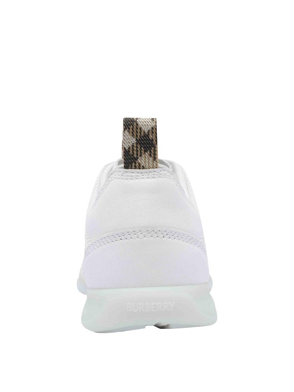 Baskets - Blanc shop online: BURBERRY
