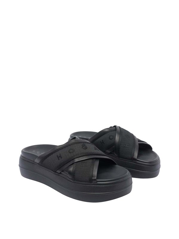 HOGAN: サンダル online - サンダル - 黒