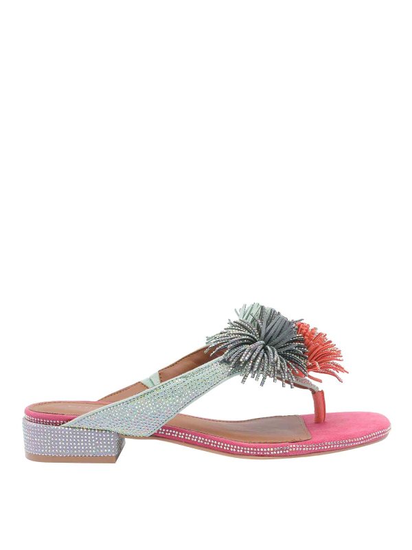 KURT GEIGER: サンダル - サンダル - マルチカラー