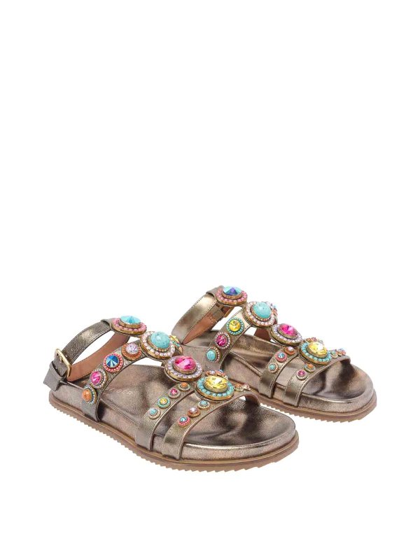 KURT GEIGER: Sandales online - Sandales - Marron