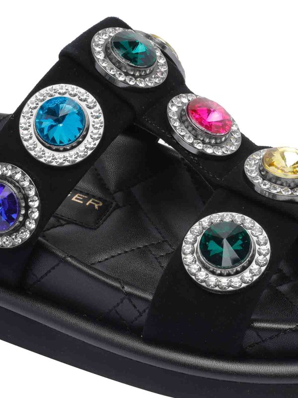 サンダル - 黒 shop online: KURT GEIGER