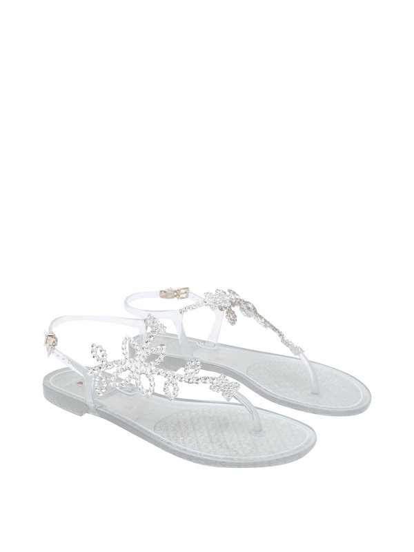 MENGHI: Sandalen online - Sandalen - Silber