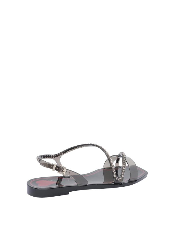 The Best Shops MENGHI: flat shoes - Rubber Flat Sandals