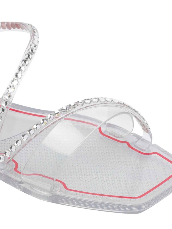 フラットシューズ - 銀 shop online: MENGHI