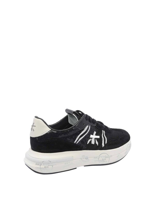 スニーカー PREMIATA Women Sneakers CASSIE7386 Black Premiata Cassie Sneakers - Black - Women | CASSIE7386