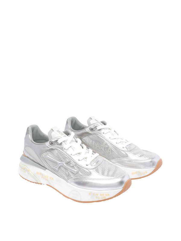 PREMIATA: Chaussures de sport online - Baskets - Argent