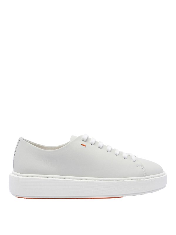 SANTONI: Sneaker - Sneaker - Grau