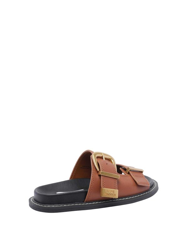 The Best Shops Steve Madden: サンダル - サンダル - ブラウン