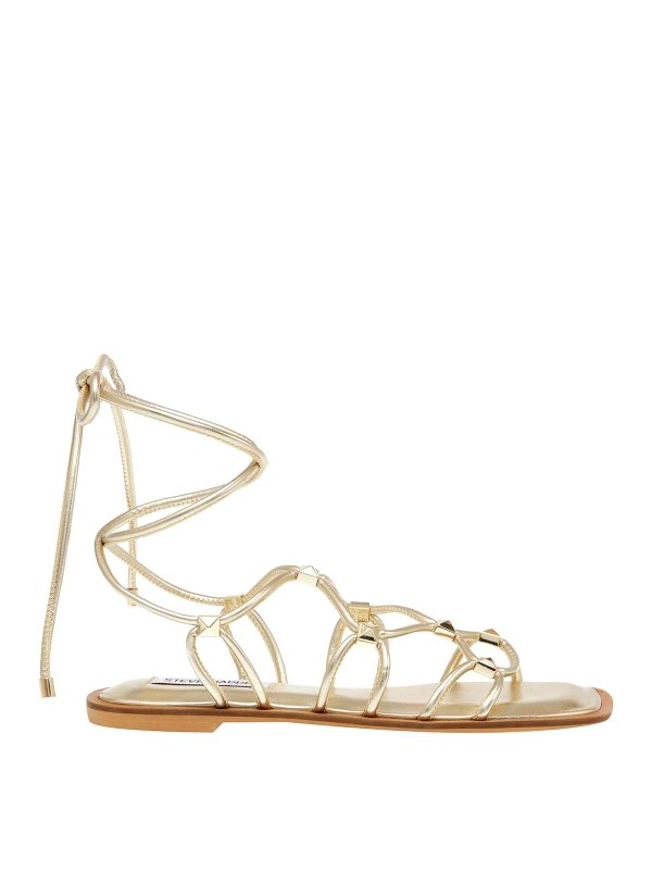 Steve Madden: サンダル - サンダル - 金
