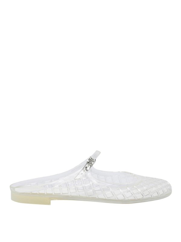 TORY BURCH: フラットシューズ - フラットシューズ - 白