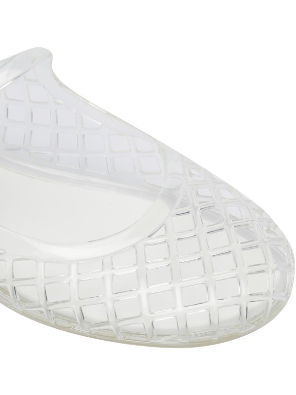 フラットシューズ - 白 shop online: TORY BURCH