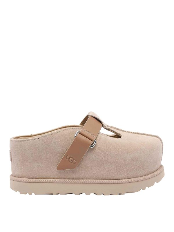 UGG: mules shoes - Sand Goldestar Hi Sabot