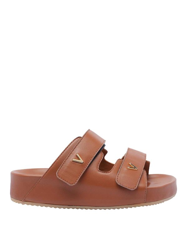VIA ROMA 15: サンダル - サンダル - ブラウン