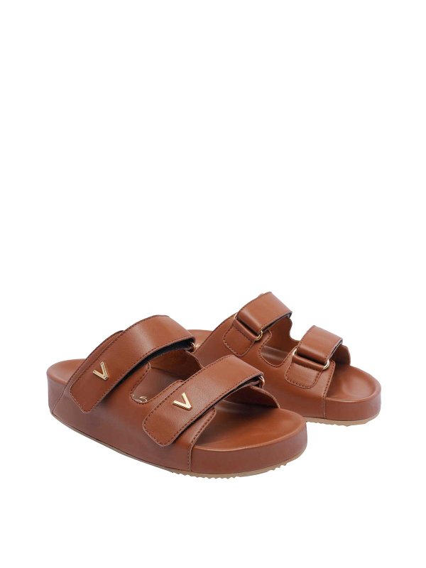 VIA ROMA 15: サンダル online - サンダル - ブラウン