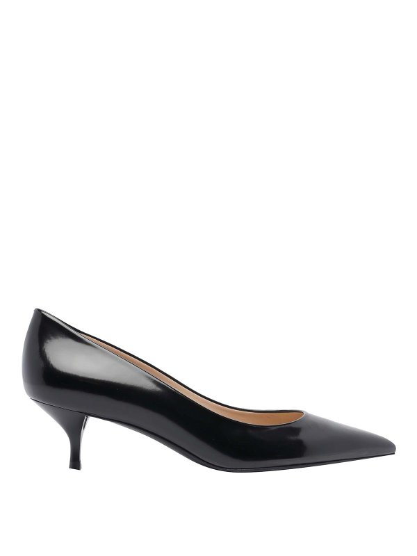 Stuart Weitzman: court shoes - Black Stuart Power Pumps