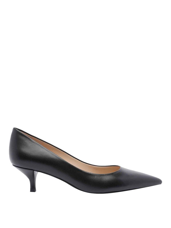 Stuart Weitzman: court shoes - Black Stuart Power Pumps