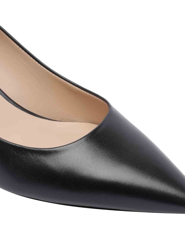 Black Stuart Power Pumps shop online: Stuart Weitzman