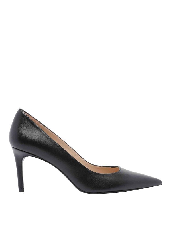 Stuart Weitzman: court shoes - Black Stuart Power Pumps