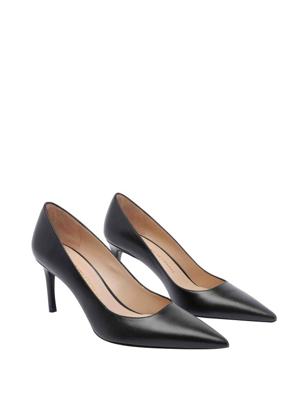 Stuart Weitzman: court shoes online - Black Stuart Power Pumps